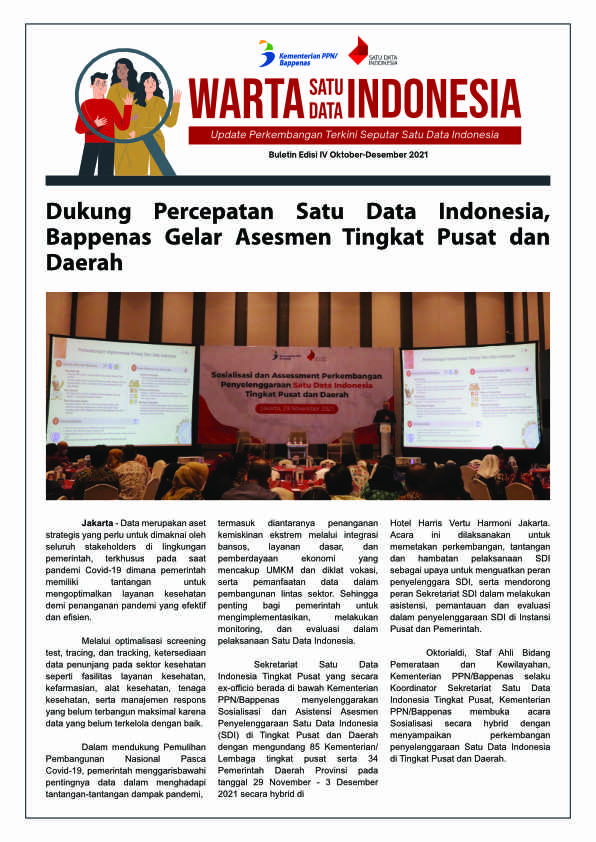 Buletin Satu Data Indonesia Edisi Oktober-Desember 2021