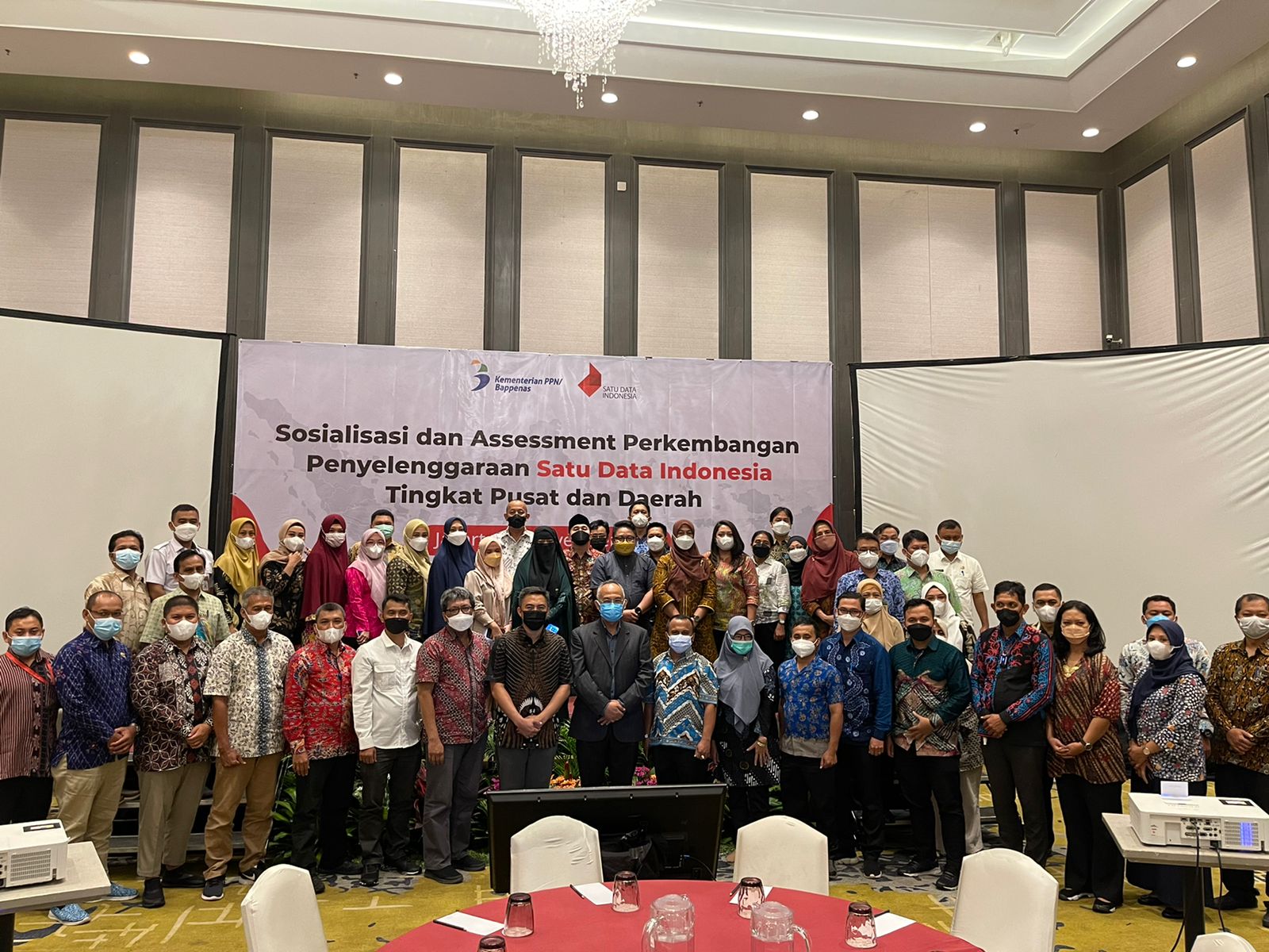 Sosialisasi dan Asesmen Penyelenggaraan Satu Data Indonesia Tingkat Pusat dan Daerah