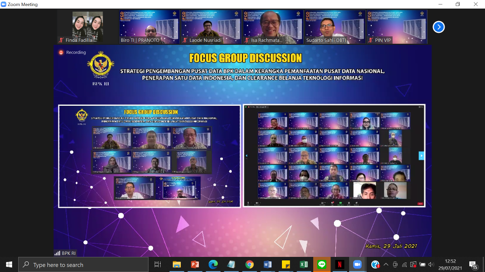 Strategi Pengembangan Pusat Data BPK dalam Pemanfaatan PDN untuk Penerapan SDI