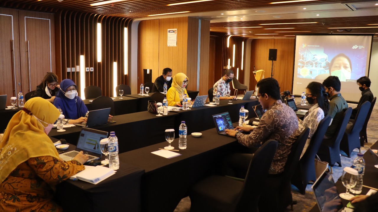 SDI dan BPS Melaksanakan Focus Group Discussion Membahas Lanjutan Penyusunan Daftar Data Prioritas Statistik 2022