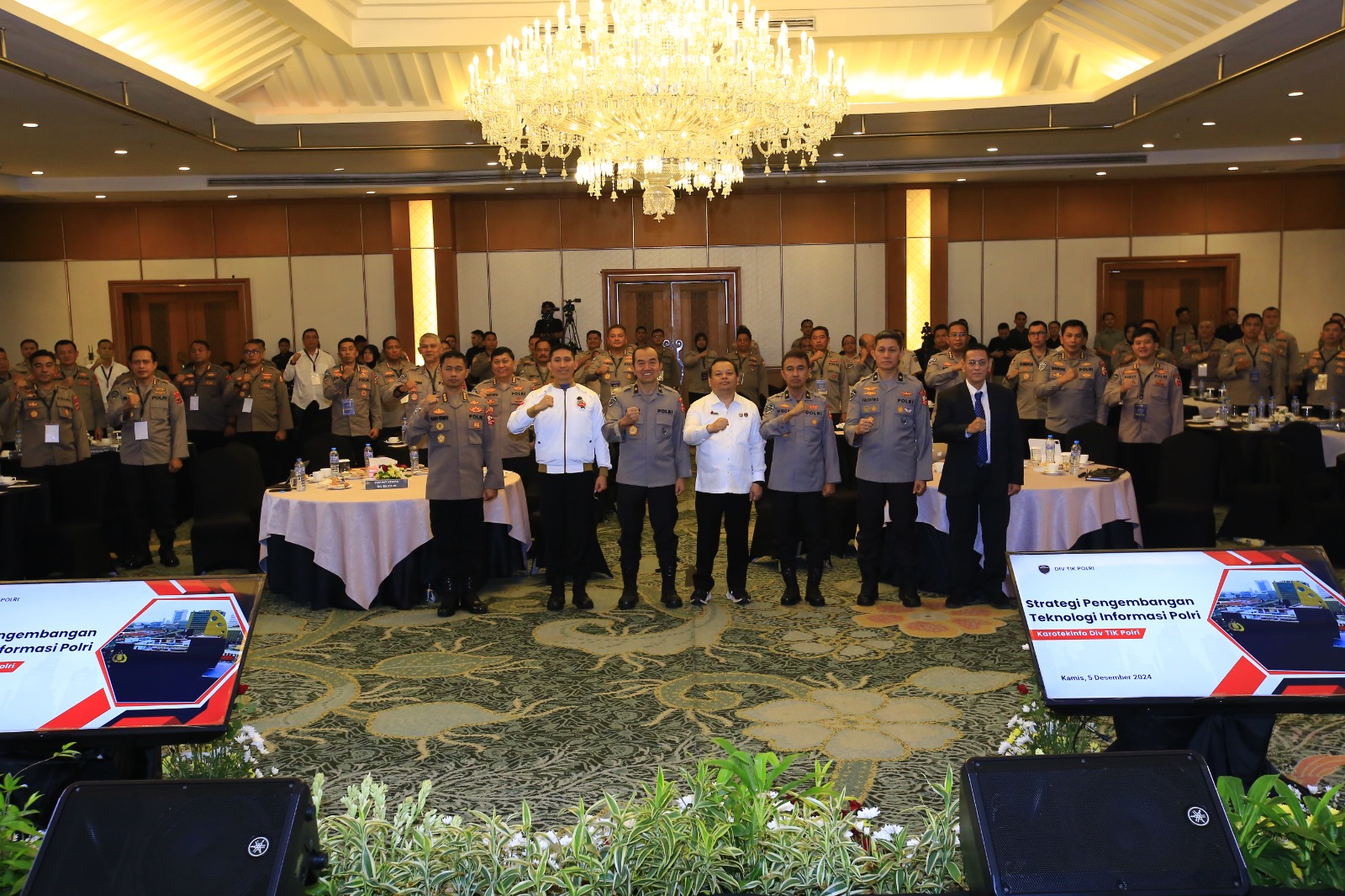 Satu Data Indonesia Bersama Polri Perkuat Peran Teknologi Informasi Menuju Indonesia Emas 2045