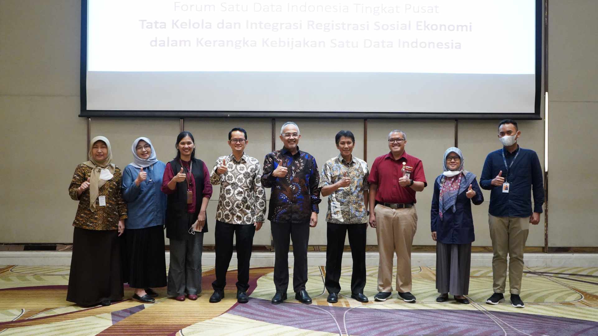 Forum SDI Tingkat Pusat: Integrasi Regsosek dalam Kerangka Kebijakan Satu Data  untuk Mendukung Agenda Strategis Pemulihan Ekonomi Nasional