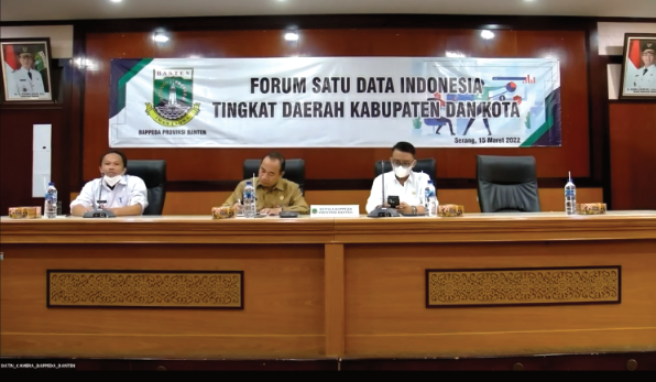 Provinsi Banten Dorong Penerapan Prinsip Satu Data Indonesia