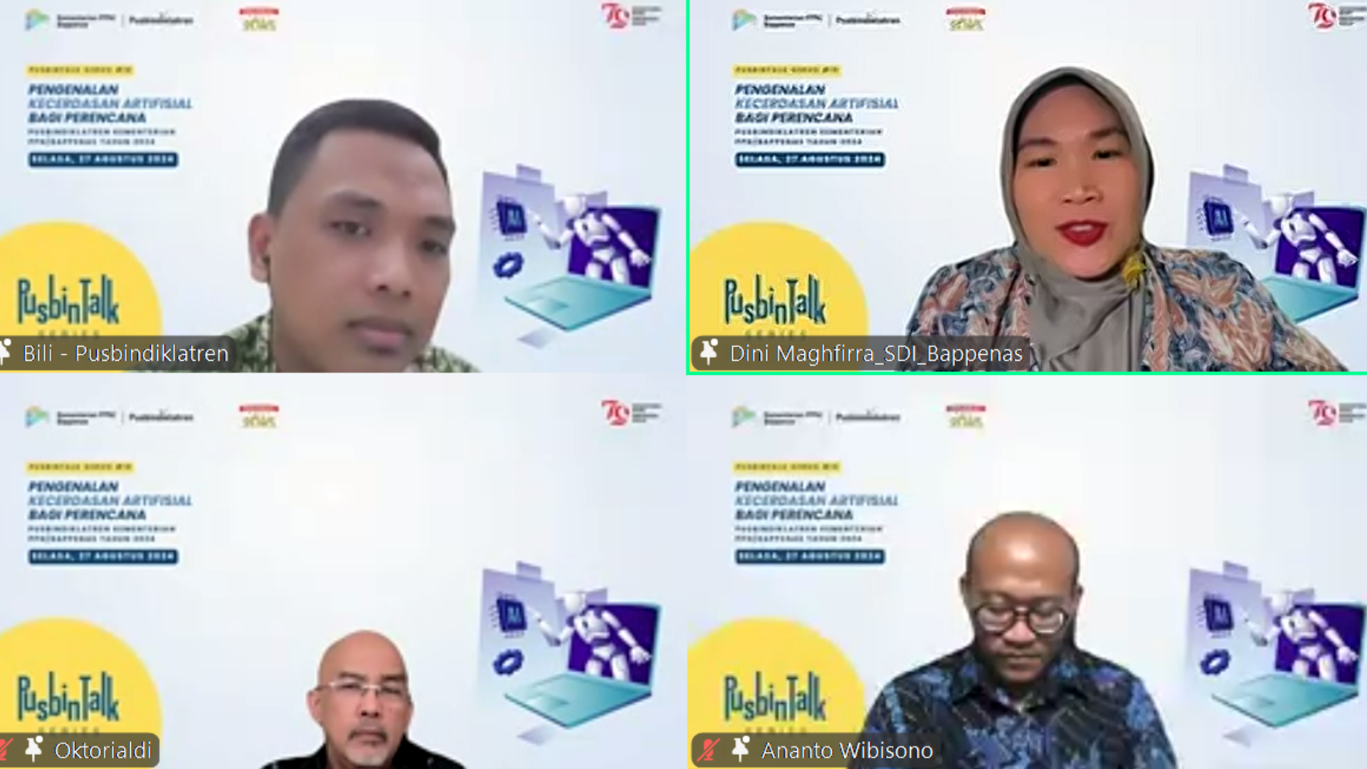 Pemanfaatan AI dan Satu Data Indonesia untuk Perencanaan Pembangunan yang Tepat Sasaran