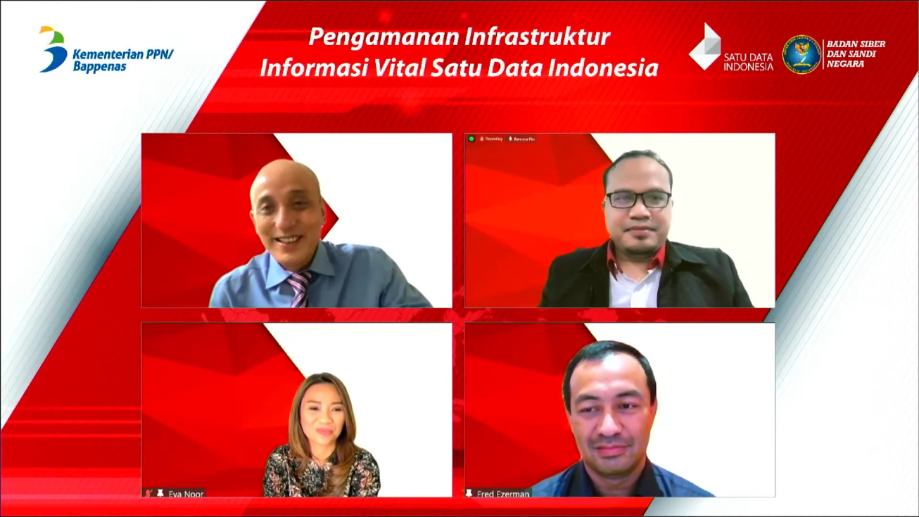Webinar Satu Data Indonesia: Pengamanan Infrastruktur Informasi Vital Satu Data Indonesia